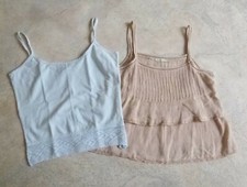 2 Tops**Trägertops**Hängerchen**Bauchfrei**Gr. S (36)**TOP