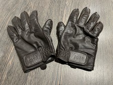 Lederhandschuhe Hugo Boss dunkelbraun