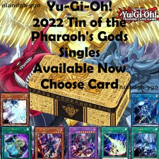 YuGiOh 2022 Mega Tin des Pharaoss Götter mp22-en Singles Pre Order 15/09/22
