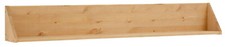 Wandregal Natur Holzregal 140 cm breit Kiefer massiv moderner Landhausstil