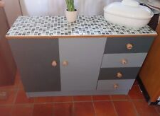 ALTE Kommode Küchenschrank Unterschrank BUFFET Sideboard Anrichte Vintage