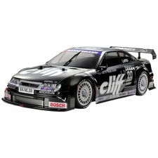 Tamiya Opel Calibra V6 Cliff Schwarz Brushed 1:10 RC Modellauto Elektro