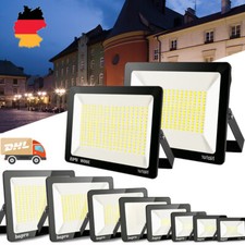10W-300W LED Fluter Strahler Scheinwerfer Außen Garten Leuchte Baustrahler IP65