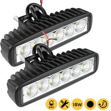 2X LED Arbeitsscheinwerfer 18W Rückfahrscheinwerfer Scheinwerfer 12V 24V