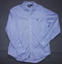 Polo by Ralph Lauren custom fit dress shirt schönes Hemd Größe 43  17"