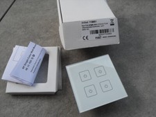 FIAI Sys-One single color 4 Zonen Funk-Wandeinbau-Controller, weiß, 230V AC 