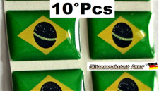 10*Pcs Auto 3D Universal Epoxy Abzeichen Aufkleber KFZ Innen+Außen >1A-Qualität*