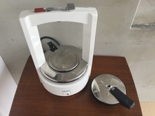 Vintage Krups T8 Kaffeemaschine, weiß, 468C, 8 Tassen, voll funktionsfähig