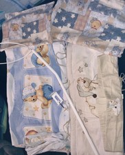 Julius Zöllner Betthimmel + Stange Roba Nestchen + Bettwäsche