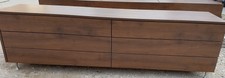TV Board Bank Sideboard Lowboard Holz braun mit Schubladen