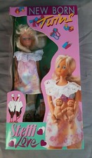 Steffi Love New Born Baby Twins Modepuppe  "schwangere" Puppe Vintage 1992 Simba