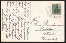 K.W. Schiffspost auf dem Bodensee, Germania-Frankatur, Ak Meersburg, 8.2.1812