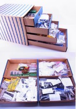 Konvolut Spur N div Schienen Weichen Figuren Tiere Autos Lampen gebraucht #89781