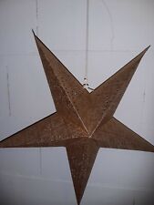 Weihnachtsstern 3D Braun Gold Glitzer Deko Stern Weihnachten
