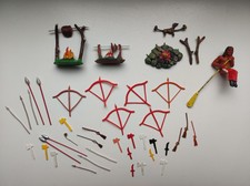 Konvolut 2 - DDR Indianer Cowboy Zubehör Waffen Ersatzteile usw.