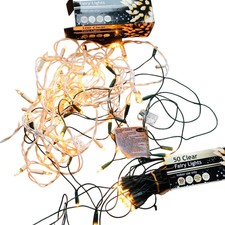 Feenlichtkonvolut klar weiß warm Weihnachtsbaumdekoration funktioniert 250 Lichter