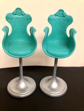 Barbie Möbel- 2 Bar Hocker / Stühle- Theke Stuhl - Top