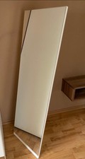 Standspiegel / Spiegel bodenstehend creme - weiß BHT:45x146x32 cm v. Musterring 