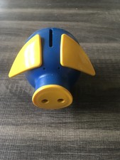 Vintage Spardose ALT Kinder Spielzeug 80er Schwein Postbank