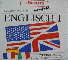 Sprachkurs,Sprachtrainer,Englisch,Berlitz,Cassetten-Sprachkurs,Selbstunterricht