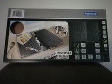 Wenko Herdabdeckung Universal Glas-Schieferdekor