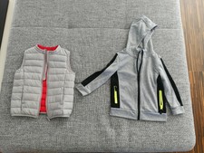 2x Baby Kleinkinder Kleidung: 1 Winter  ok Weste + 1 dünne Kapuzenpullover,...