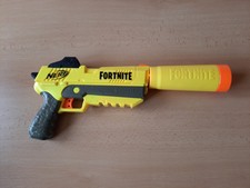 Nerf Fortnite SP-L Blaster gelb, mit abnehmbaren Lauf, sehr gut