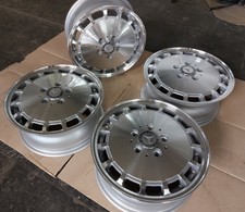 MERCEDES BENZ SL R 129 + W 124 E500/500E  Original vier Felgen 8,0 J x 16 Zoll  