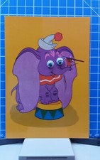 Disney Philokartie Wackelaugen Dumbo der Fliegende Elefant Vintage Disneyana 