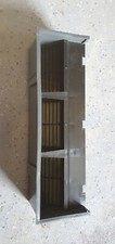 Grau Grill für Luftführung Lüftung Stellwerk Air Brick Vent 8.25" x 2.5"