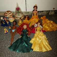 Disney Store Die Schöne und das Biest Belle Merida Puppe Prinzessin Ufufy 