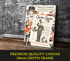 Charlie Chaplin City Lights Film Große Leinwand Kunstdruck Geschenk a0 a1 a2 a3 a4