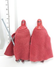 1983 Star Wars 2 Emperors Royal Guard Actionfiguren mit 1 Force Pike