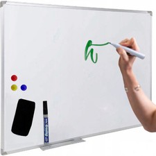Magnettafel Wandtafel Whiteboard Pinnwand Weißwand Schreibtafel 60x45 Retoo 