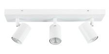Smarthome Deckenleuchte Schiene 3flammig weiß Deckenleuchte Lampe *B-Ware