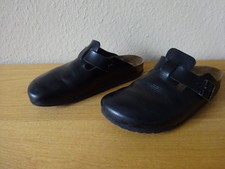 Original Birkenstock BOSTON Schwarz WEICHBETTUNG/SOFT Small Größe 41