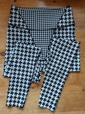 Halls of Ivy Park x Adidas Sport Leggings Gr M schwarz 38 40 Tights Hahnentritt