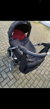 Kinderwagen Teutonia Komplett Schwarz Baby Schale Alles Dabei 