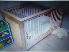 Babybett, Juniorbett mit OrthoMatra Junior-Duo Matratze