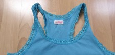 Alive Mädchen Top Unterhemd türkis Spitze Gr.  164