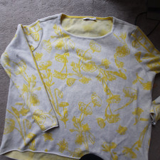 Pullover v Cecil Gr.XXL gelb,grau