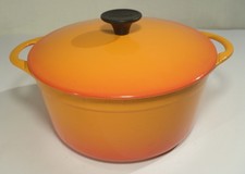 schwerer LE CREUSET COUSANCES GUSSTOPF Ø 20cm Gusseisen Kochtopf Made in France