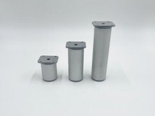 4er SET Möbelfuß Möbelfüße Sockelfüße Schrankfüße Füße Aluminium versch. Höhen
