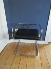 Midcentury Stahlrohr Freischwinger-BAUHAUS Design-6 Stück-TOP!!