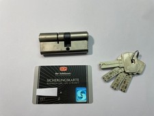 DOM Sicherheitszylinder Schließung 4 Schlüssel SICHERHEITSKARTE  Büro Haustür