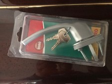 Roro Fenstergriff Aluminium Abschließbar Chrom 511079