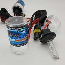 Xenon super vision hid head lamp, Scheinwerfer 2 St., Conversion Kit, H7 6000K