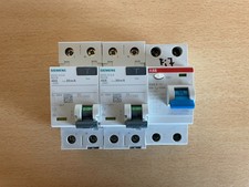 3x Fehlerstromschutzschalter 2-polig