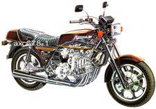 Kawasaki Z 1300 / 1979 - Bild Schnittzeichnung