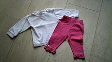 Winter Bekleidungsset 2-Teiler Hose und Langarmpullover in Gr. 62/68/ (0289)